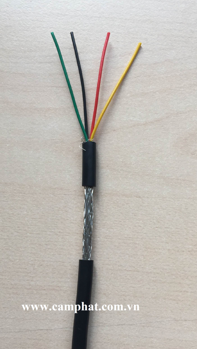 Cáp tín hiệu chống nhiễu 2,4,6,8C x 0.15mm2 / 0.22mm2
