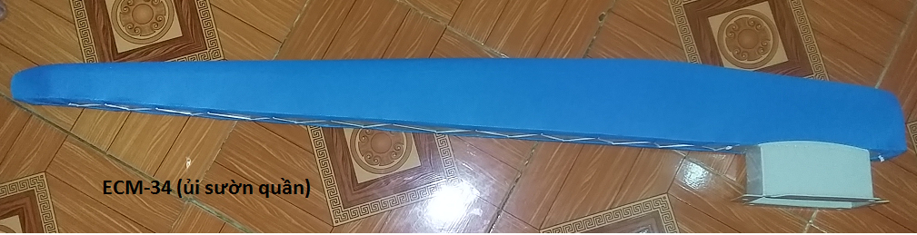 Tay gối ủi ống quần và sườn quần