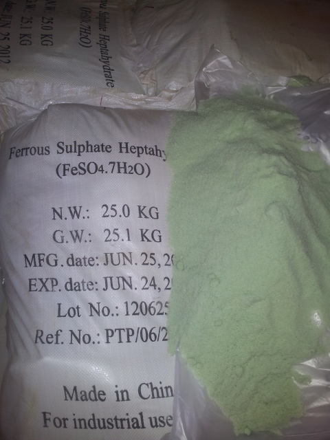 Cung cấp sắt Sulphat FESO4 98% đảm bảo chất lượng