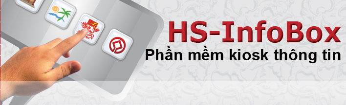 Phần mềm kiosk th&ocirc;ng tin HS-InfoBox