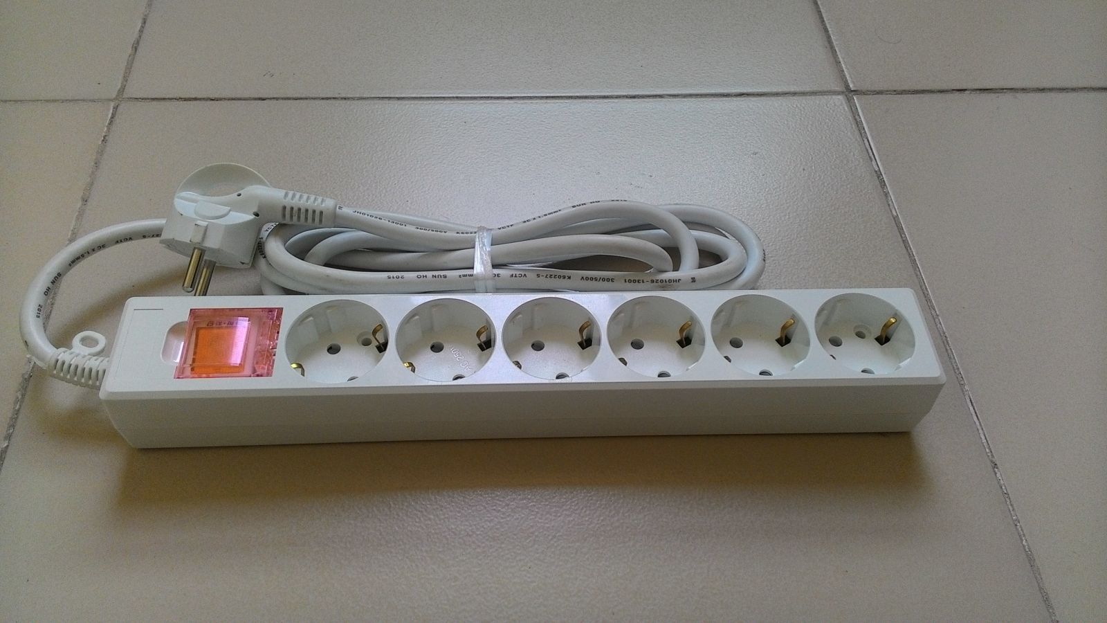 Ổ cắm điện 6 lỗ 1.5m một công tắc chung