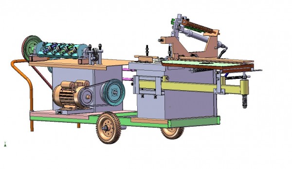 Bẻ đai tự động từ cuộn (6-8 ) - Từ sắt cuộn