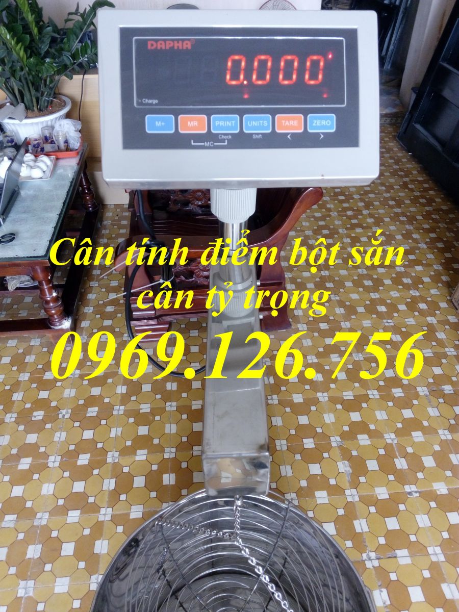 Chuyên sản xuất và cung cấp cân điện tử tính hàm lượng tinh bột sắn tươi