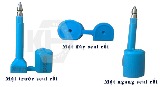 Khóa niêm phong cối đóng hàng tạm