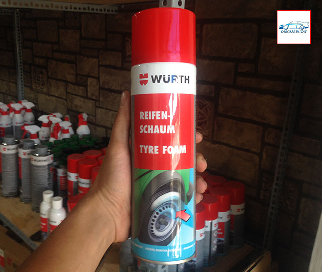 Chai bảo dưỡng lốp hoạt tính 500ml xe hơi – WURTH