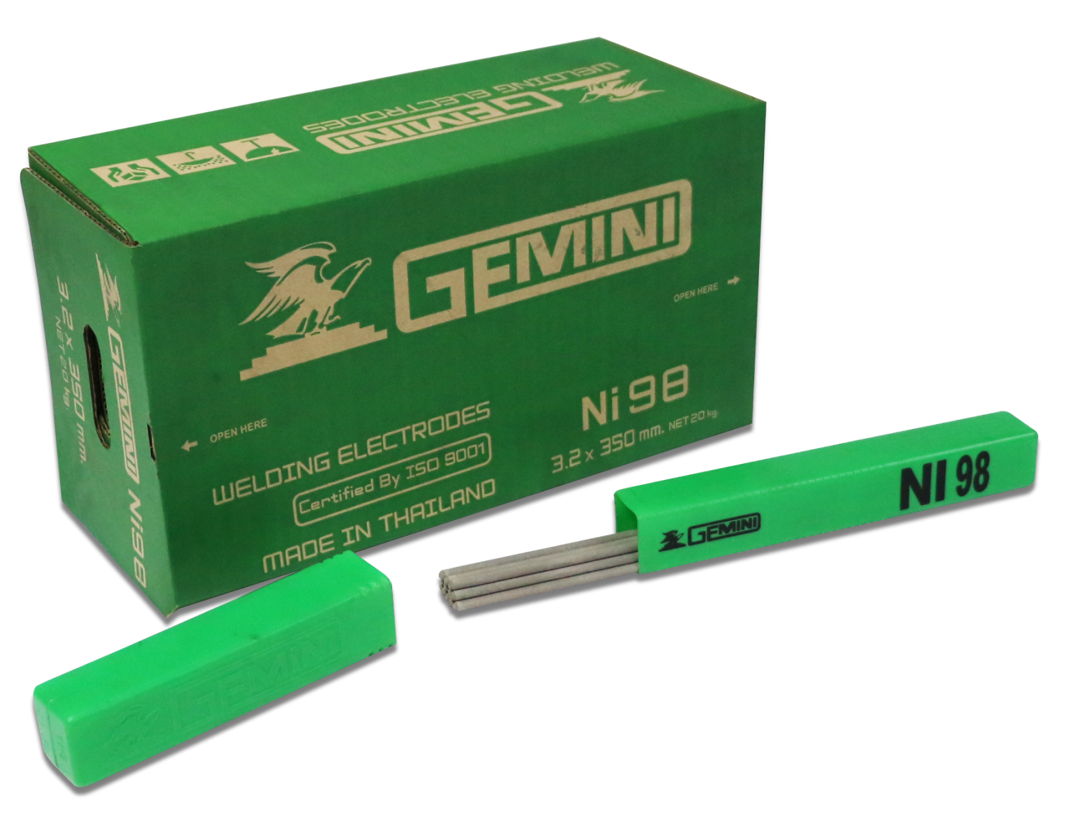 Que hàn điện Gemini Ni 98