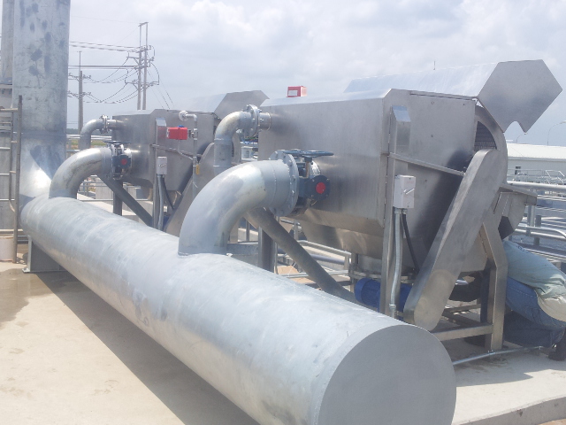 M&aacute;y t&aacute;ch r&aacute;c trống quay