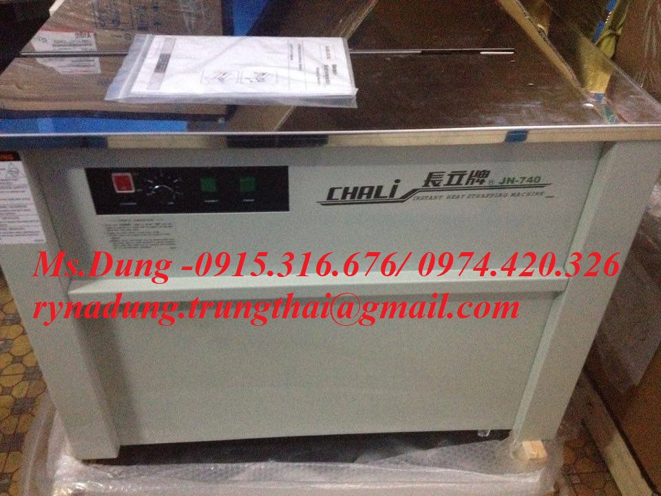 M&aacute;y đ&oacute;ng đai th&ugrave;ng Chali JN 740 nhập khẩu