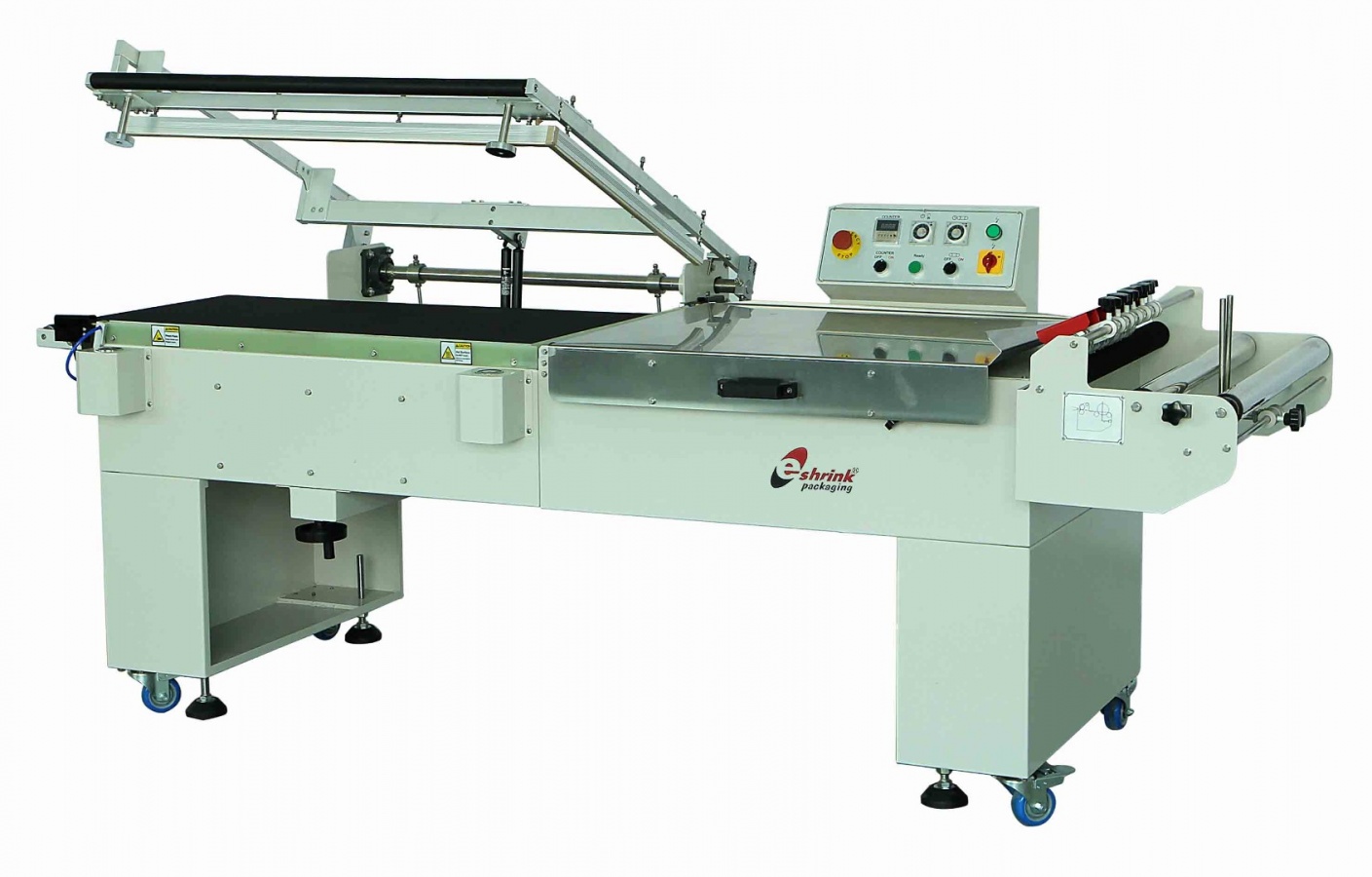 Máy bọc màng co bán tự động