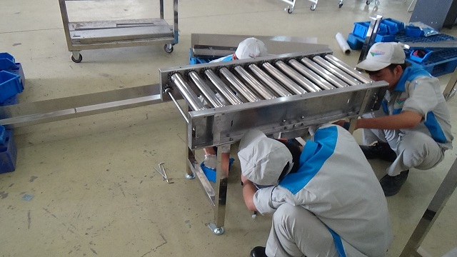 Băng tải con lăn