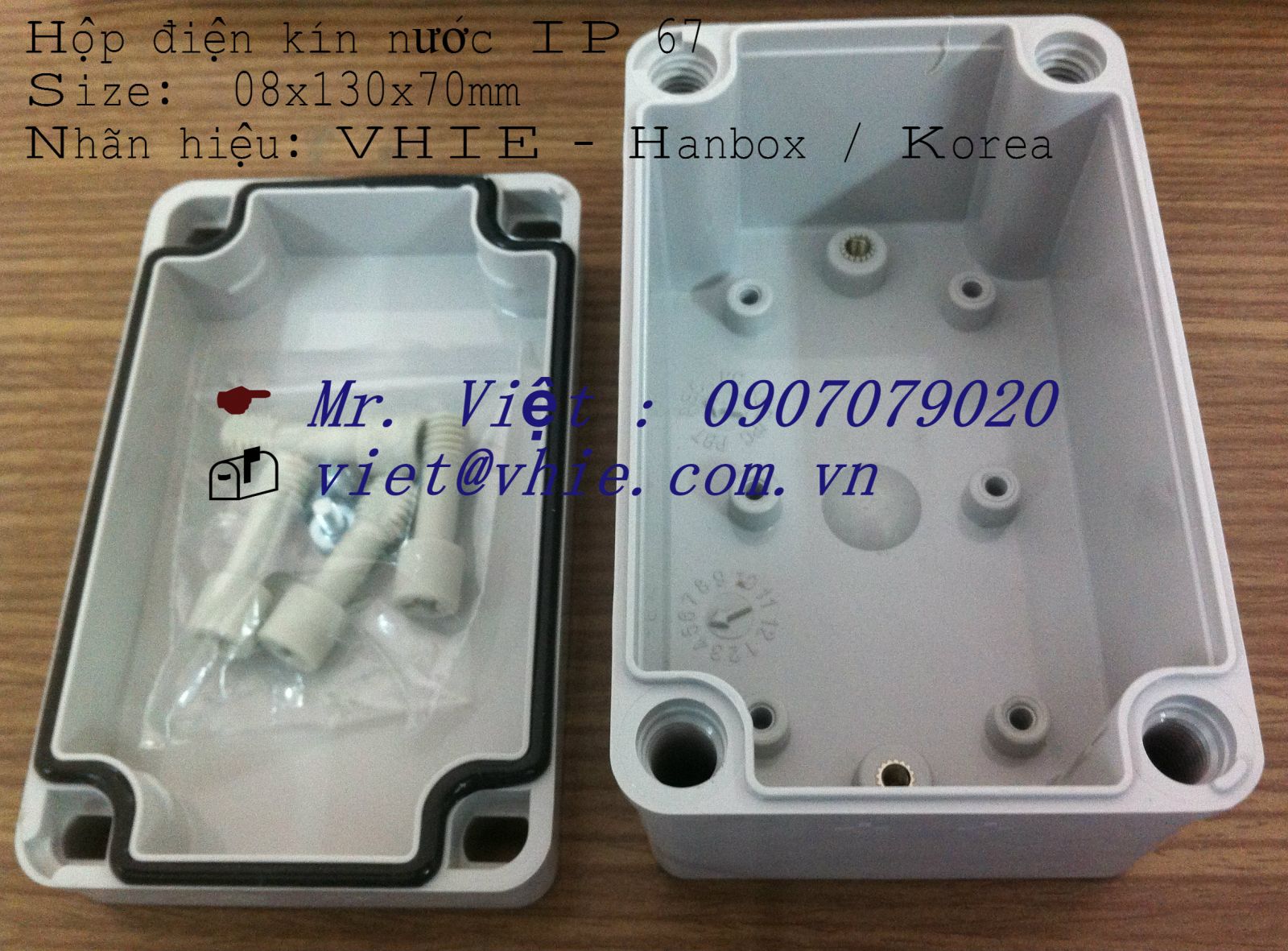 Hộp nhựa chống thấm IP67