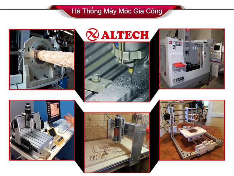 Hệ thống máy móc gia công