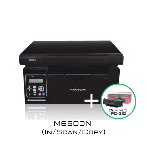 Combo máy in M6500N + mực in PC-210