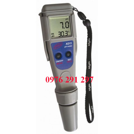 B&uacute;t đo pH v&agrave; nhiệt độ nước AD 11