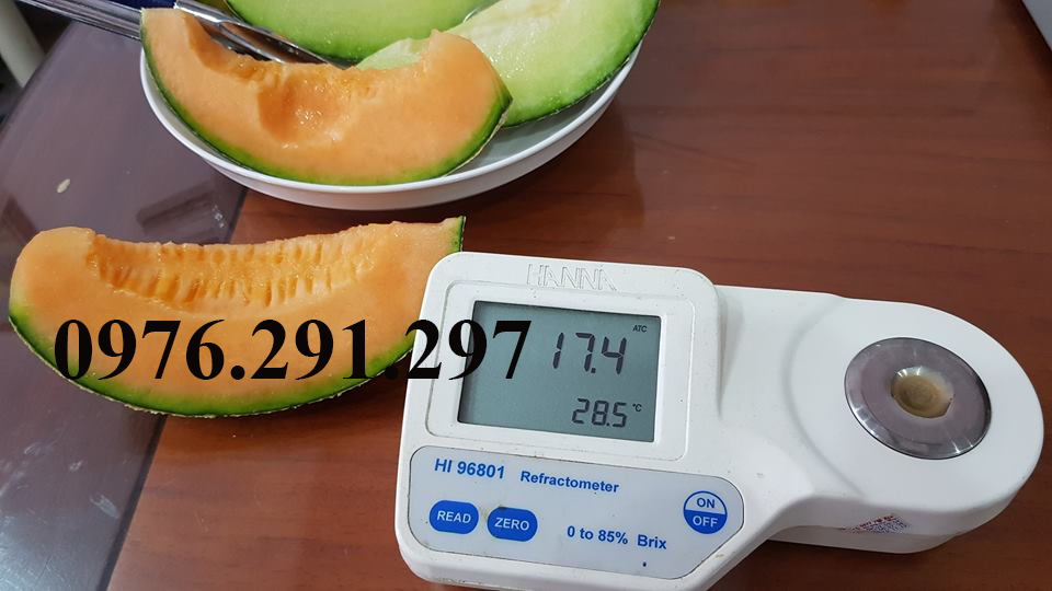 Kh&uacute;c xạ kế đo độ Brix (độ ngọt)
