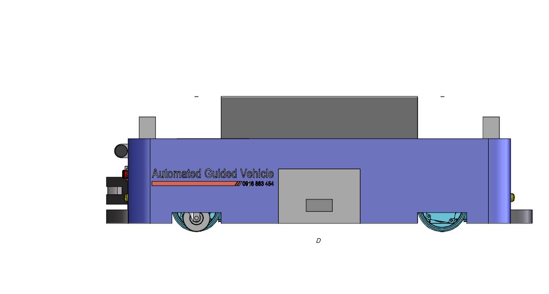 Xe tự hành AGV - xe điện - xe chở hàng - Robocar