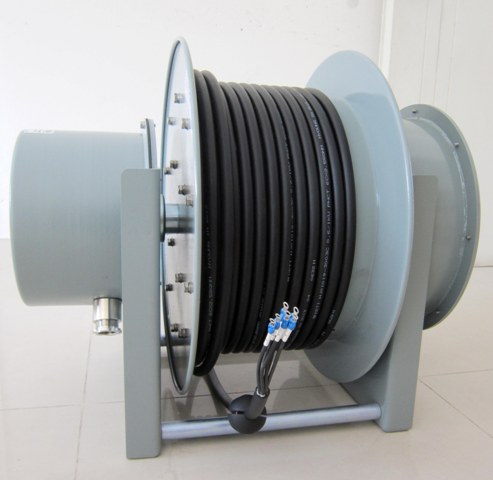 Ru lô cuốn cáp kiểu lò xo chuyên dùng cho cơ cấu nâng hạ