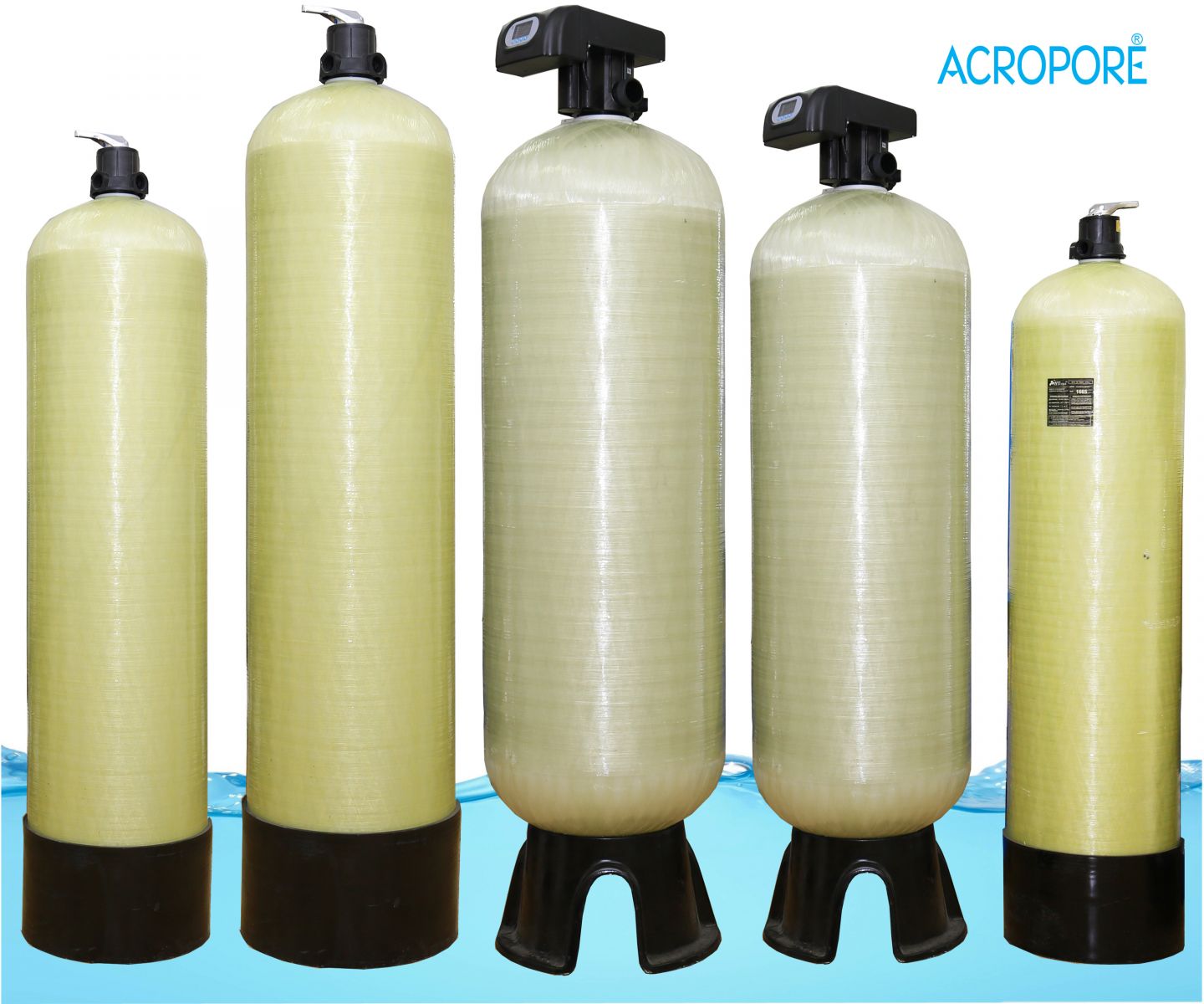 Hệ thống làm mềm nước (vỏ nhựa composite FRP)