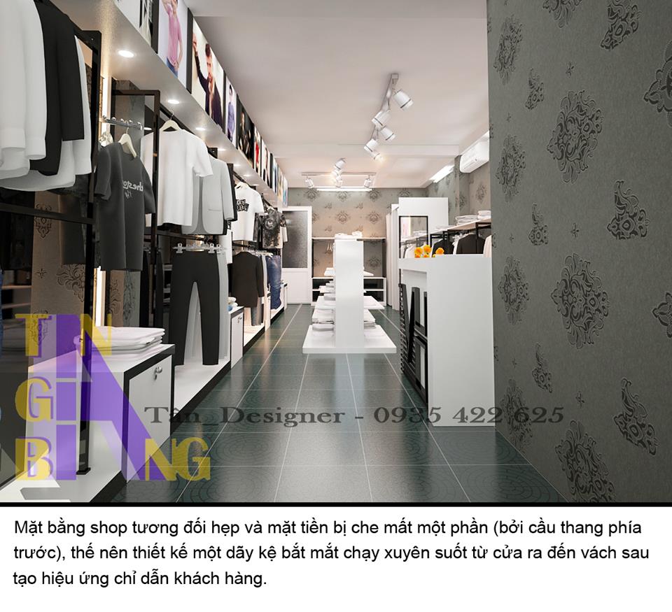Dịch vụ thiết kế và thi công trọn gói shop thời trang
