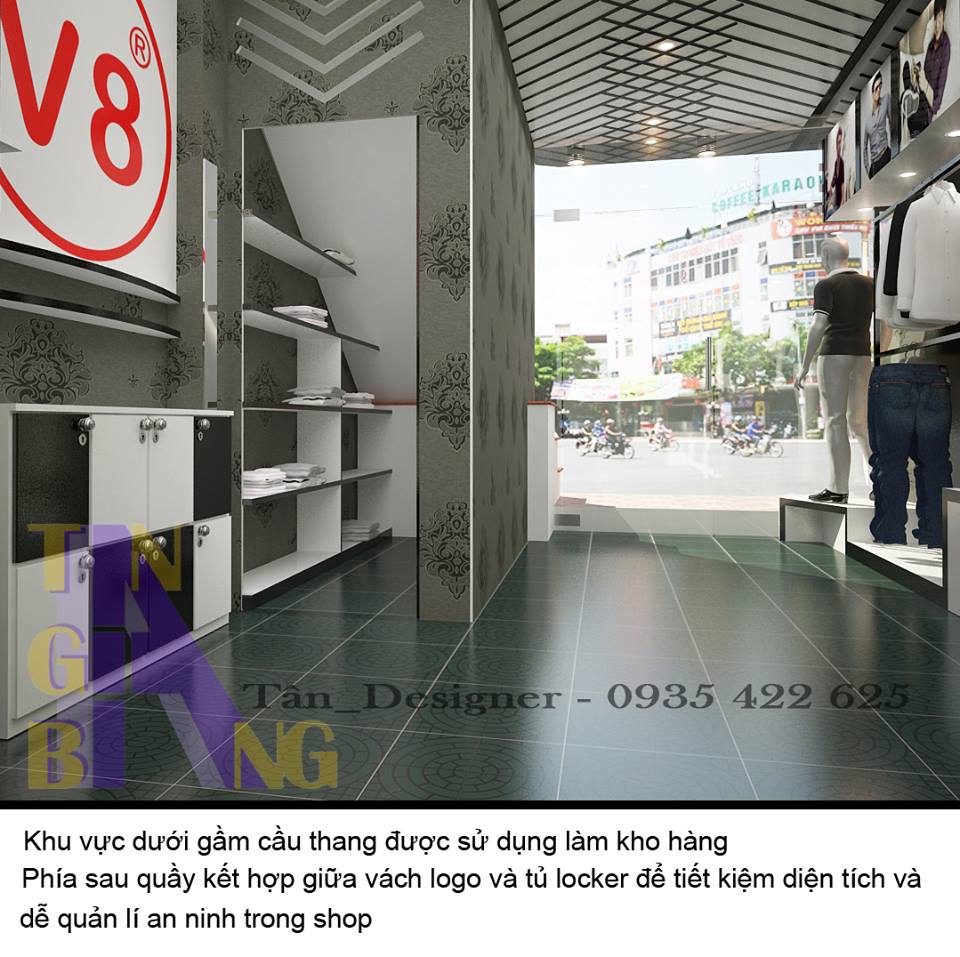 Dịch vụ thiết kế và thi công trọn gói shop thời trang