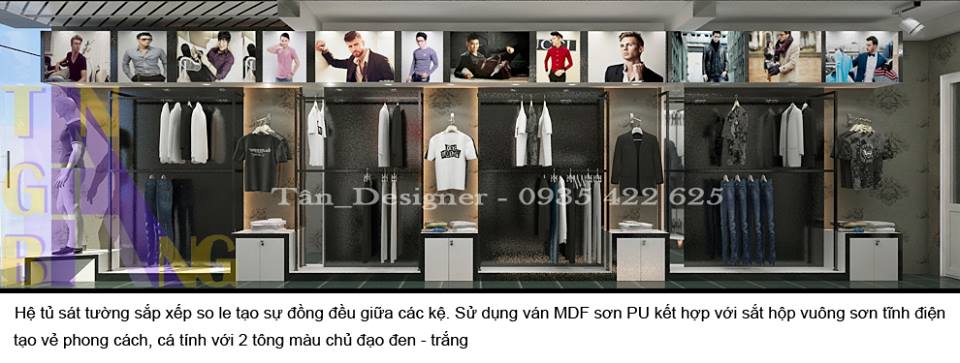 Dịch vụ thiết kế và thi công trọn gói shop thời trang