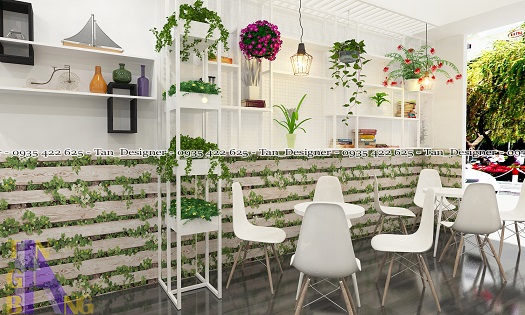 Hình ảnh thiết kế quán trà sữa Kanlu - Tân Gia Bang Decor