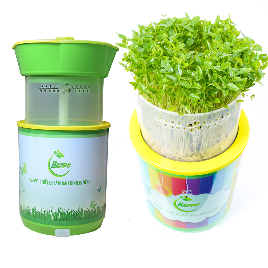 Thiết bị làm rau dinh dưỡng - rau mầm Happy