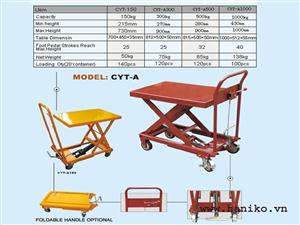 Xe nâng bàn/ Lift Tables/ Kawasaki/ 300kg