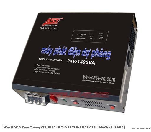 M&aacute;y PDDP Treo Tường (TRUE SINE INVERTER-CHARGER 1000W/1400VA)