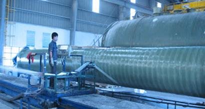 Bồn FRP nằm ngang