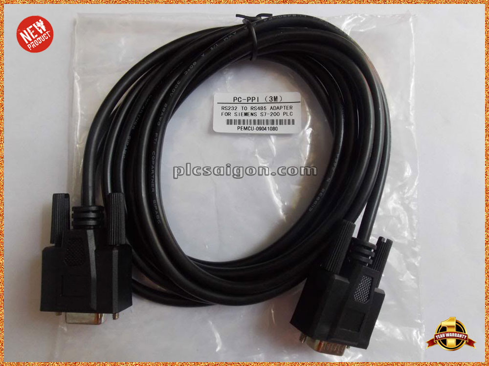 Cáp lập trình PLC Siemens PC/PPI dùng cho S7-200