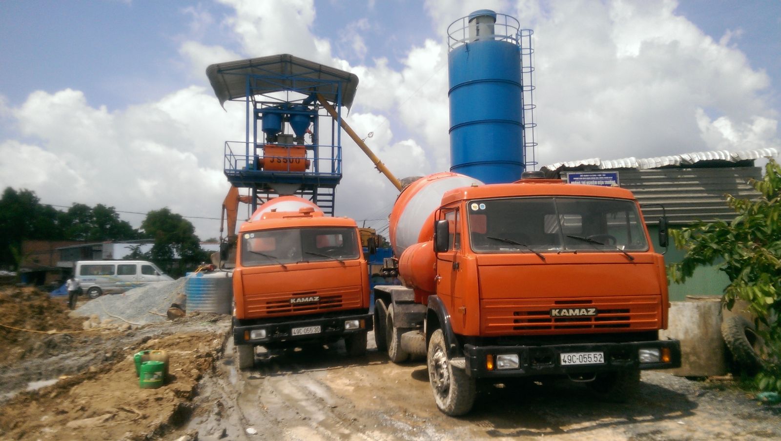 Trạm trộn bê tông 30m3/h