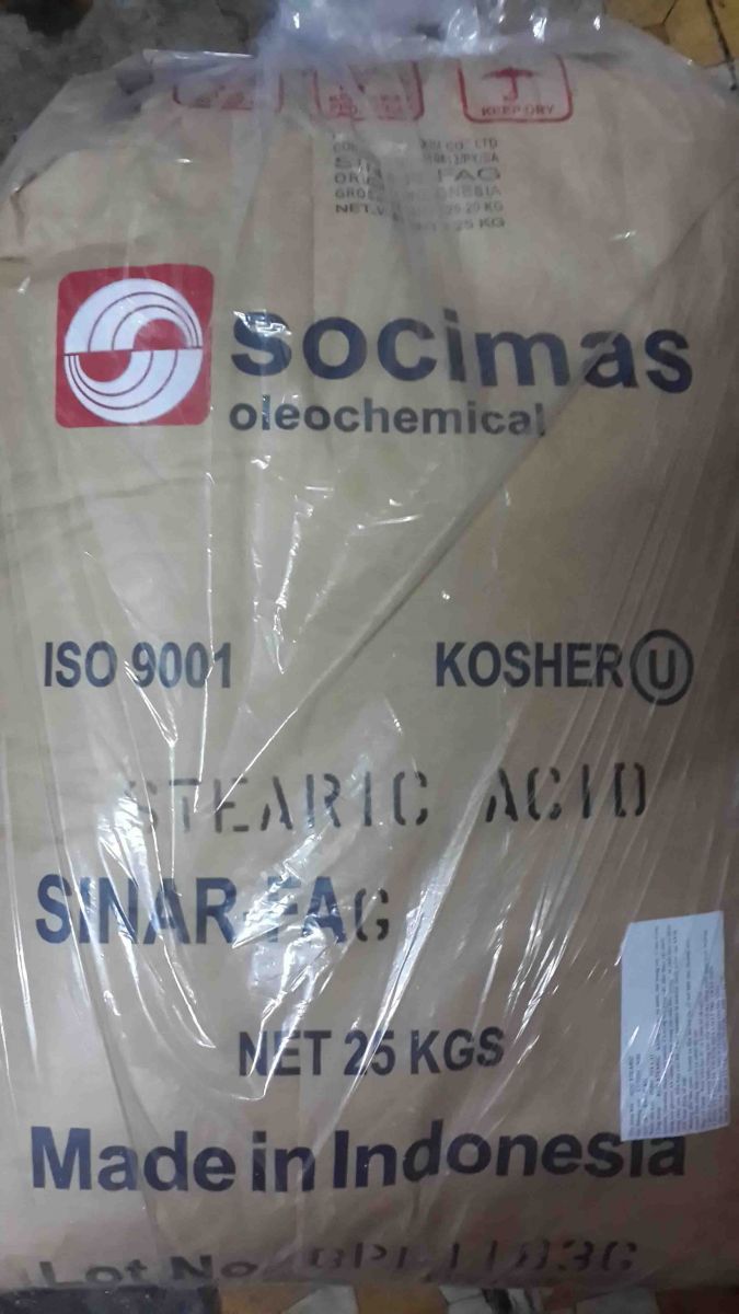ACID STEARIC - C17H35COOH – Sáp trứng cá – Sáp nhiễn