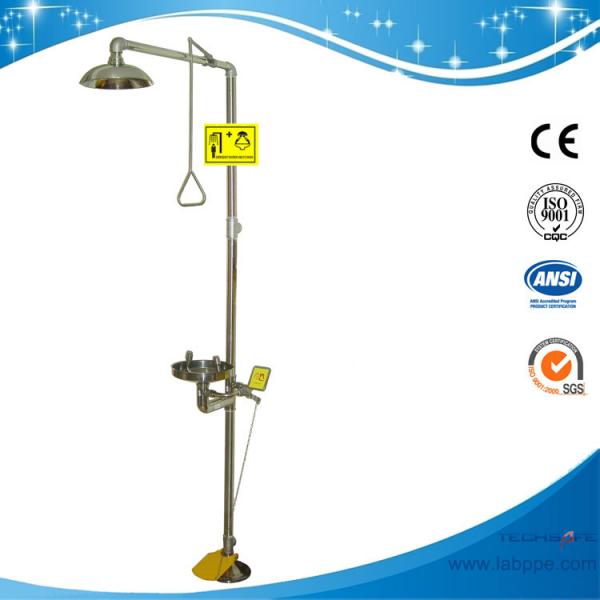 Vòi tắm kết hợp rửa mắt có chân đạp