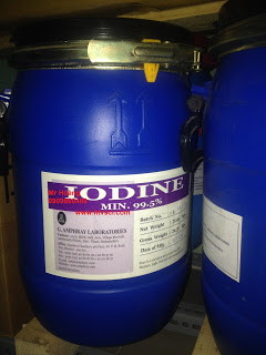 H&oacute;a chất Iodine hạt 99.5%