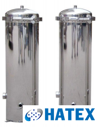 Bình lọc nước inox 304 3 lõi 20 inch
