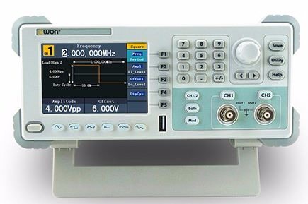 M&aacute;y ph&aacute;t xung t&ugrave;y &yacute; Owon AG2062F, 60MHz, 2 k&ecirc;nh (Arbitrary Waveform Generator Owon AG2062F)